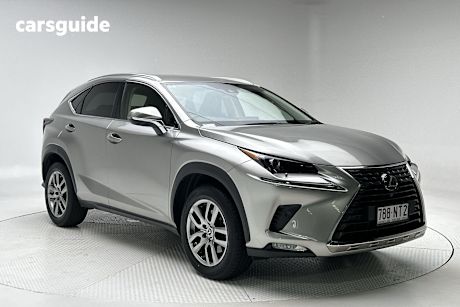 Silver 2021 Lexus NX SUV NX300 LUXURY F