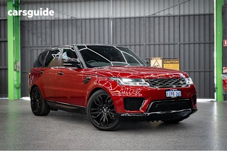 Red 2018 Land Rover Range Rover Sport SUV SDV6 183KW SE 4X4