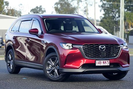 Red 2024 Mazda CX-80 Wagon D50E Touring