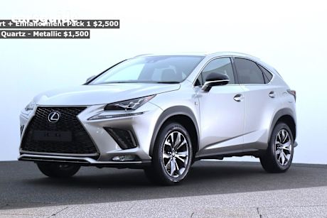 Silver 2020 Lexus NX300 Wagon F Sport (Fwd)