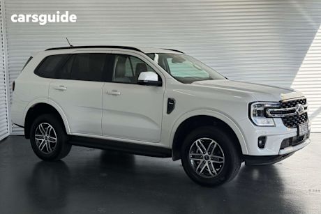 White 2023 Ford Everest SUV TREND 4X4