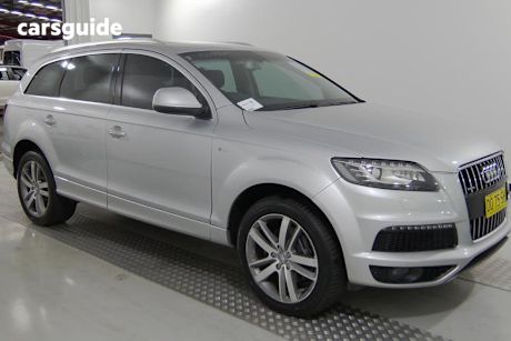 Silver 2011 Audi Q7 Wagon 3.0 Tdi Quattro