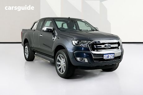 Grey 2016 Ford Ranger Super Cab Utility Xlt 3.2 Hi-Rider (4X2)