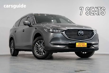 Grey 2022 Mazda CX-8 SUV TOURING F