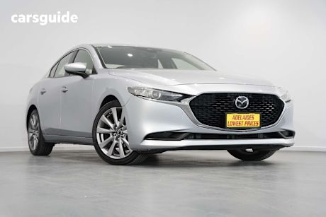 Silver 2019 Mazda Mazda3 Sedan