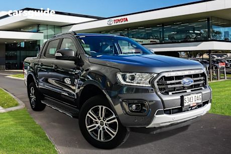 Grey 2021 Ford Ranger Double Cab Pick Up Wildtrak 3.2 (4X4)
