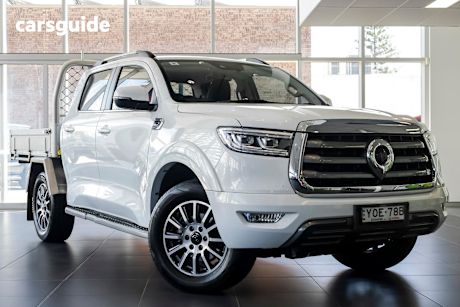 White 2024 GWM UTE Ute Tray CANNON-L CC 4X4