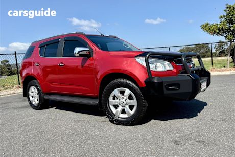 Red 2016 Holden Colorado 7 SUV LTZ 4X4