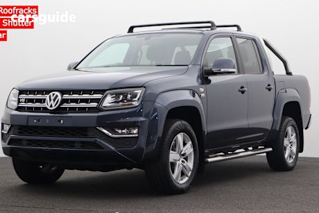 Grey 2019 Volkswagen Amarok Dual Cab Utility Tdi550 Highline 4Motion (4X4)