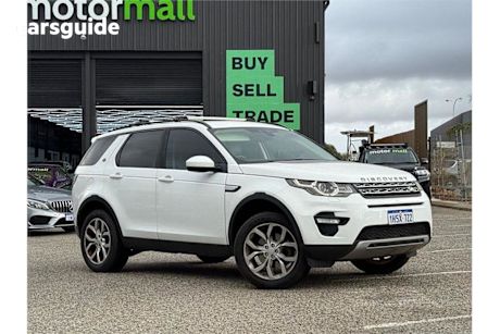 White 2015 Land Rover Discovery Sport SUV TD4 HSE 4X4