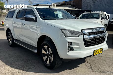 White 2020 Isuzu D-MAX Crew Cab Utility Ls-U (4X2)
