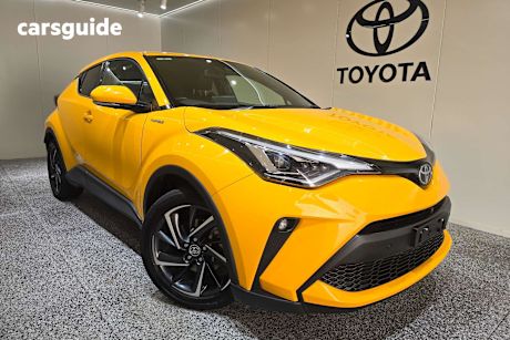 Yellow 2023 Toyota C-HR SUV KOBA F
