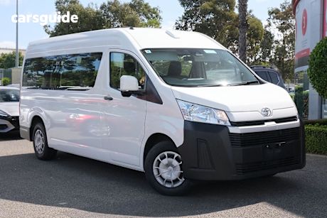 White 2021 Toyota HiAce OtherCar COMMUTER R