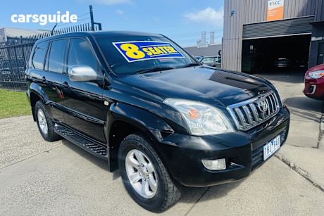 Black 2004 Toyota Landcruiser Prado Wagon Gxl (4X4)