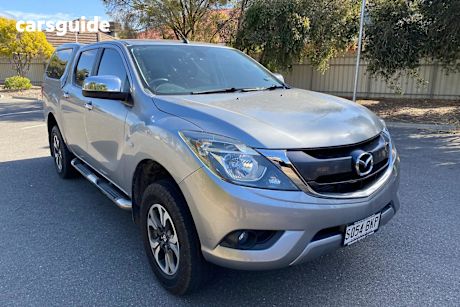 Silver 2016 Mazda BT-50 Ute Tray XTR HI-RIDER R