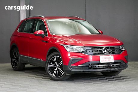 Red 2023 Volkswagen Tiguan Wagon 110Tsi Life