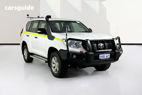 White 2020 Toyota Landcruiser Prado Wagon Gx