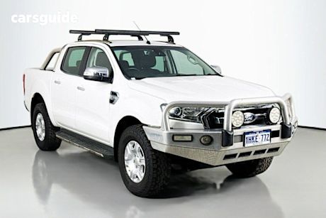 White 2015 Ford Ranger Dual Cab Utility Xlt 3.2 (4X4)