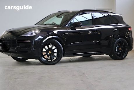 Black 2018 Porsche Cayenne SUV TURBO 4X4