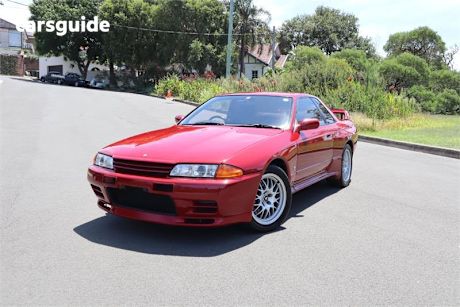 Red 1994 Nissan Skyline Coupe GT-R 4WD