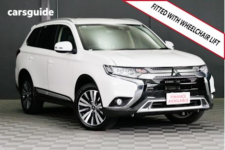 White 2021 Mitsubishi Outlander Wagon Ls 7 Seat (2Wd)