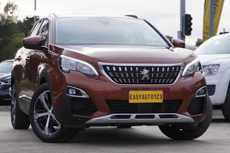 Orange 2017 Peugeot 3008 Wagon Allure