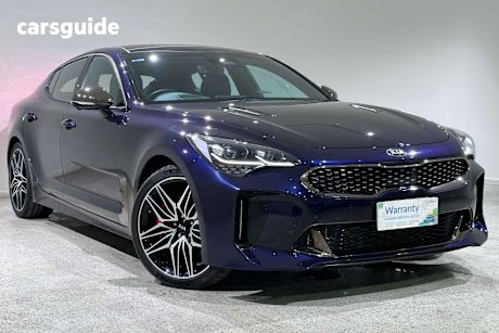 Blue 2021 Kia Stinger Sedan GT R