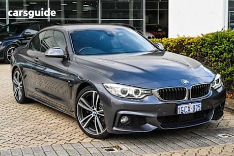Grey 2016 BMW 430I Convertible M Sport