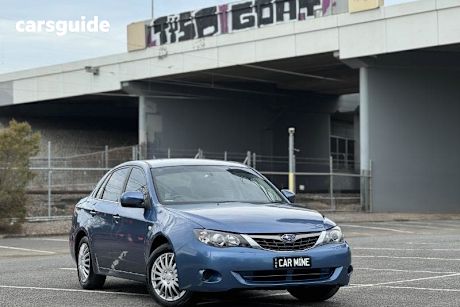 Blue 2008 Subaru Impreza Sedan R 4WD