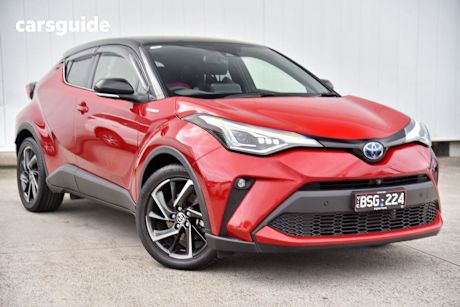 Black 2021 Toyota C-HR SUV KOBA F