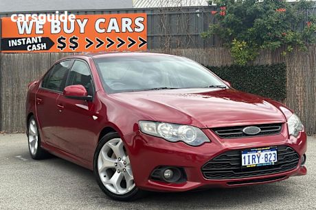 Red 2012 Ford Falcon Sedan Xr6