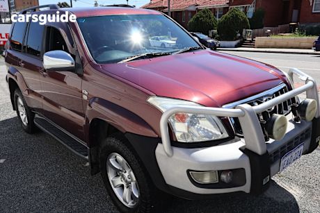 Burgundy 2009 Toyota Landcruiser Prado Wagon Gxl (4X4)