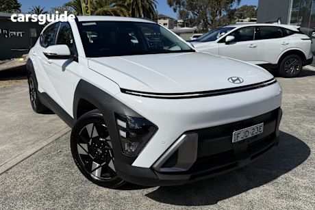 White 2024 Hyundai Kona Wagon