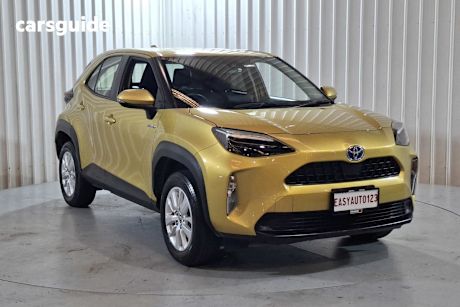 Gold 2021 Toyota Yaris Cross Wagon Gx Hybrid