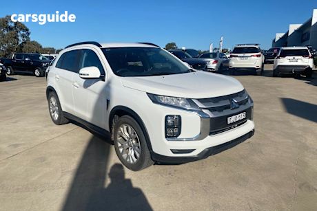 White 2019 Mitsubishi ASX SUV LS F