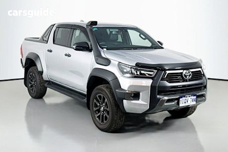 Silver 2025 Toyota Hilux Ute Tray ROGUE 48V 4X4