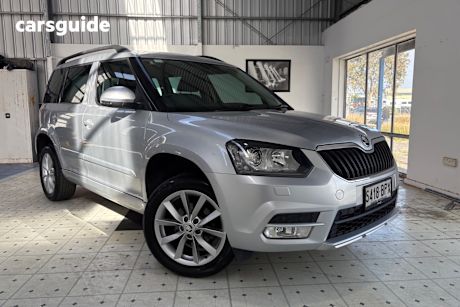 Silver 2016 Skoda Yeti Wagon 81 Tsi Active (4X2)