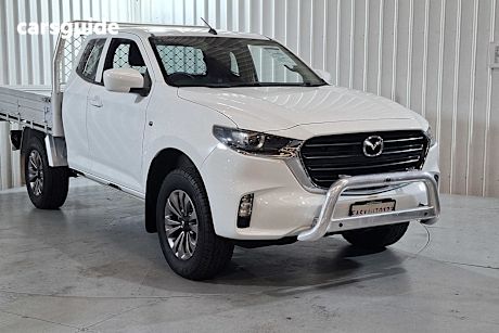 White 2021 Mazda BT-50 Freestyle Cab Chassis Xt (4X2)