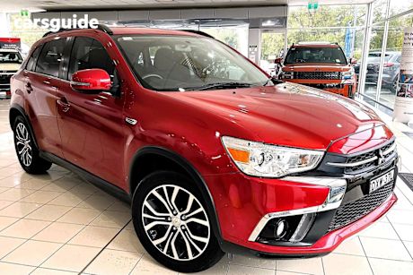 Red 2018 Mitsubishi ASX Wagon Ls (2Wd)