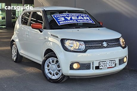White 2016 Suzuki Ignis SUV GL F