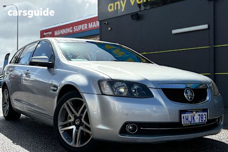 Silver 2012 Holden Calais SUV VE SERIES II V SPORTWAGON 5DR SPTS AUTO 6SP 3.6I [MY12.5]