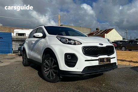 White 2017 Kia Sportage Wagon Si Premium (Fwd)
