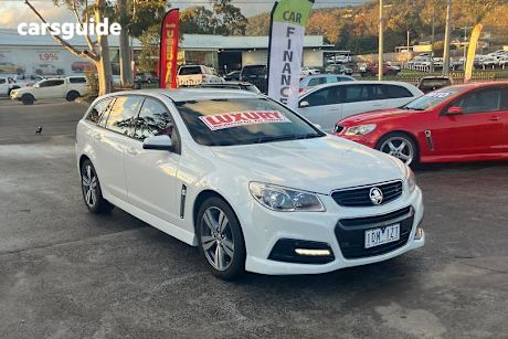 White 2013 Holden Commodore SUV SV6 R