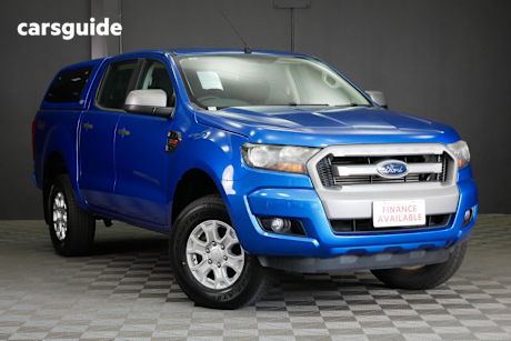 Blue 2018 Ford Ranger Dual Cab Utility Xls 3.2 (4X4) (5 Yr)