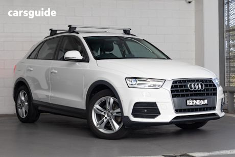 White 2016 Audi Q3 SUV TFSI F