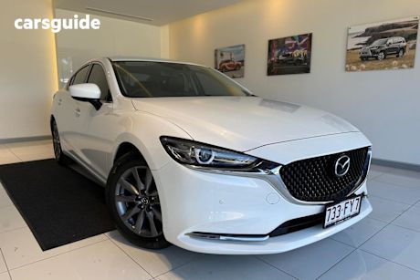 White 2022 Mazda Mazda6 Sedan TOURING F
