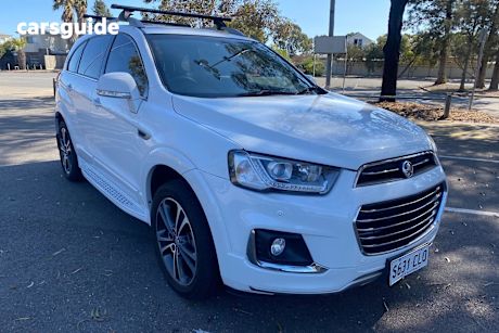 White 2016 Holden Captiva SUV LTZ 4X4