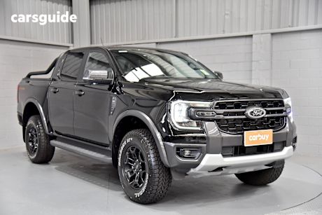 Black 2024 Ford Ranger Ute Tray TREMOR 4X4