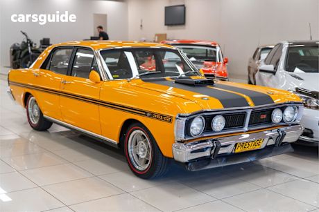 Orange 1970 Ford Falcon Sedan Gt