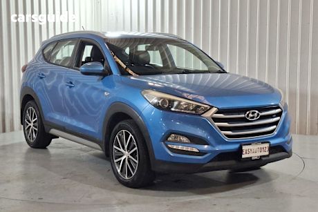 Blue 2016 Hyundai Tucson Wagon Elite (Fwd)